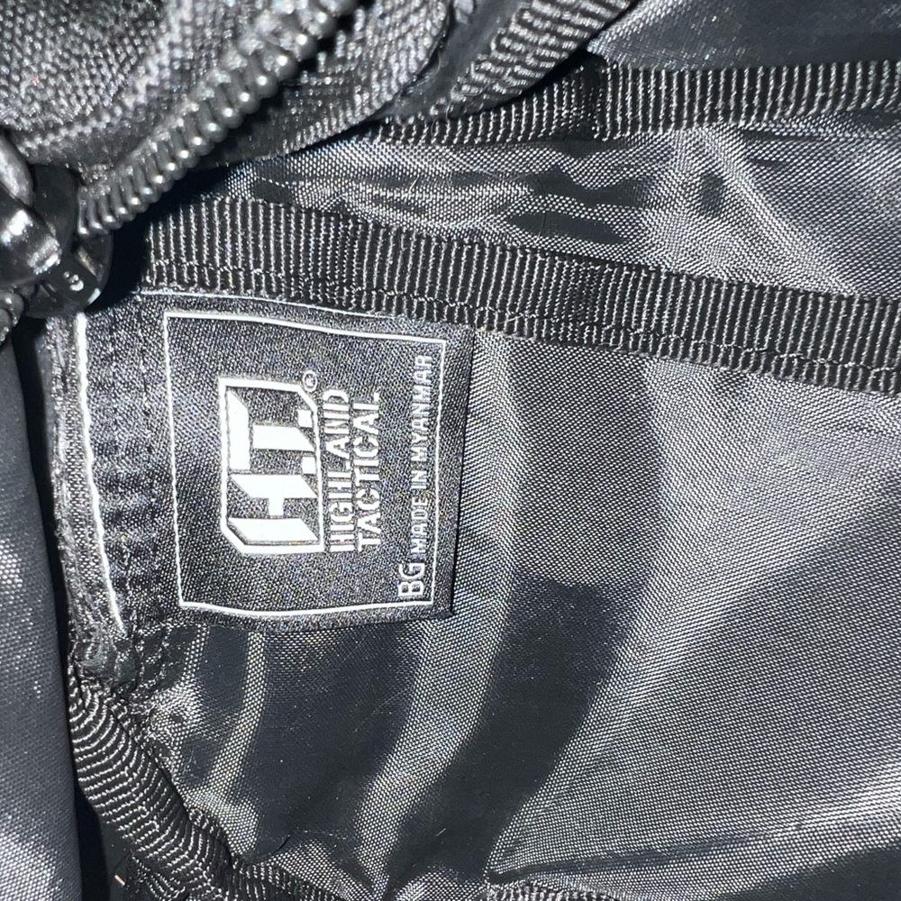 Black Highland Tactical Backpack
